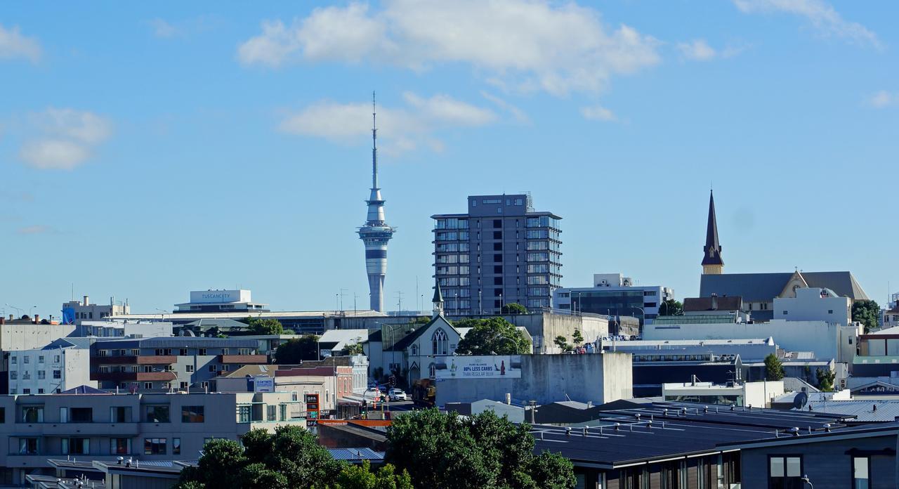 City Fringe Apartment With Sky Tower And City Views Auckland Exteriör bild